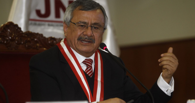 Francisco Távara, presidente del Jurado Nacional de Elecciones.(Foto Internet)