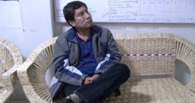 Juan Calderón de acusador pasó a investigado y detenido.(Fotos: Chimbotenlinea.com)