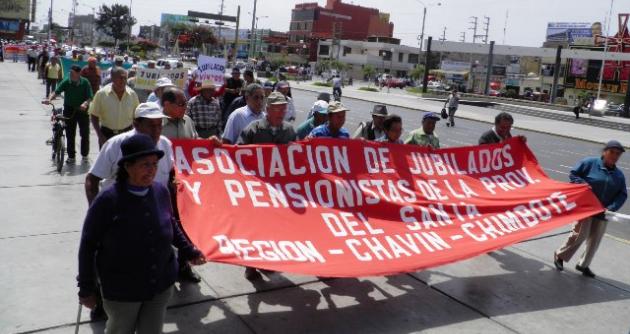 Desde hace 14 años el Gobierno Central no les incrementa pensiones de jubilados.