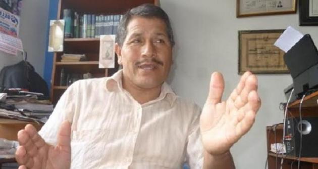 El militante del PHP,Leandro Cerna, exigió la exclusión de Marisol Contreras Baltazar, integrante de ODPE Santa.