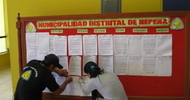 El JEE del Santa inició oficialmente la publicación de las listas de candidatos.