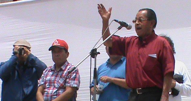 La sociedad civil de Áncash se movilizó en Huaraz y exigió la inmediata destitución del fiscal de la Nación.