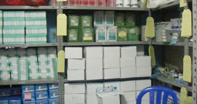 Los medicamentos estaban guardados en el almacén de la red de salud sur y no fueron distribuidos a los centros médicos.