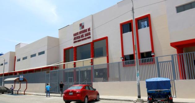 (Foto Corte Superior de Justicia del Santa)