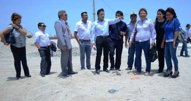 Lugar donde se pretende edificar el hospital de EsSalud en Nuevo Chimbote