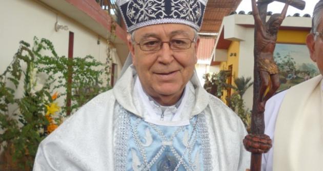Mons. Francisco Simón Piorno, Obispo de la Diócesis de Chimbote.