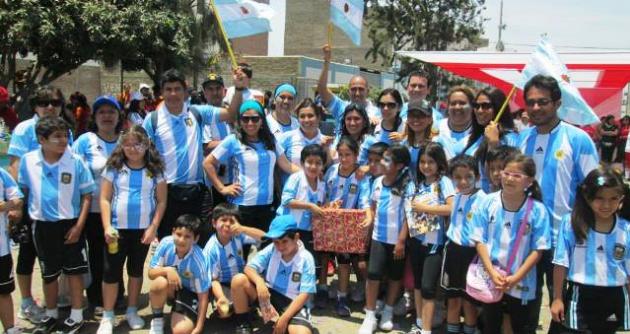 Cada domingo se vive un ambiente festivo en las instalaciones del colegio Inmaculado Corazón.