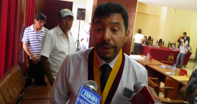 Jorge Glenni Sosa lamentó decisión de homólogos.