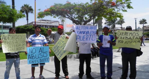Denuncian a dirigente de estibadores de poner trabas.