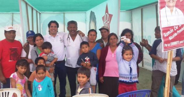 Pablo Rioja y Ramón De la Cruz, candidatos a alcaldes en Nuevo Chimbote y Provincia del Santa.
