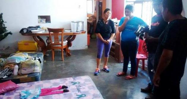 Dina Barrios Gonzales y su esposo Rodolfo Aquino Caballero evalúan ir a vivir a otro país por falta de seguridad.