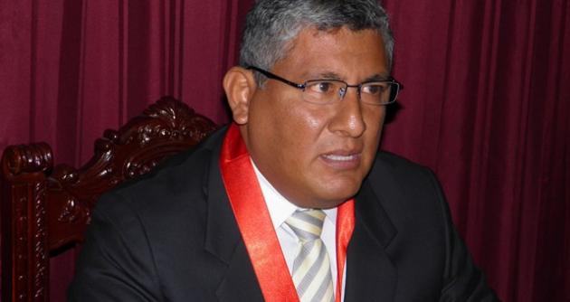 Magistrado Carlos Maya, presidente de la ODECMA de la Corte del Santa.