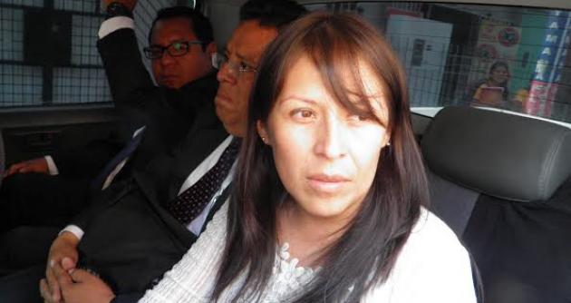 Procuradora Nacional Anticorrupción,Yeni Vilcatoma.(Foto Chimbote en Línea)