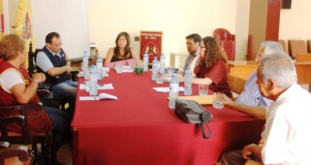 Alcaldesa sostuvo reunión con representantes de Chinecas para ver avances de gestiones. Foto: cortesía MPS