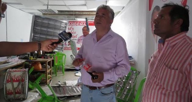 Nuevamente corre peligro la candidatura de Ricardo Narváez de Andemar.