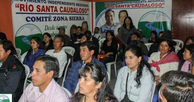 Río Santa Caudaloso presentó esta mañana un recurso de apelación ante el JEE de Huaraz.(Foto: Facebook)