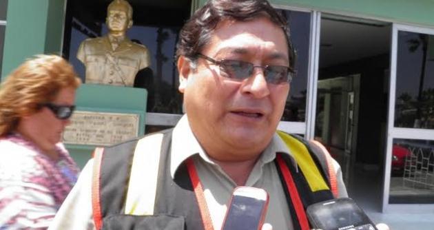 Roberto Méndez, secretario técnico provincial de la plataforma de Defensa Civil.