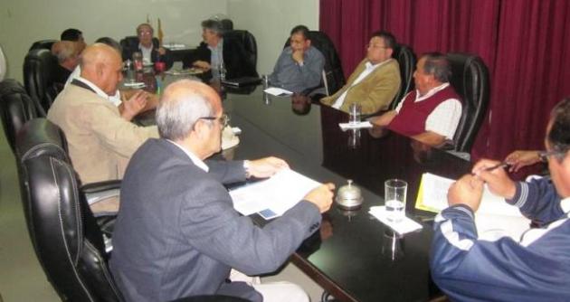 Miembros de la Coordinadora de la Sociedad Civil por el Desarrollo de la Provincia del Santa y la Región.