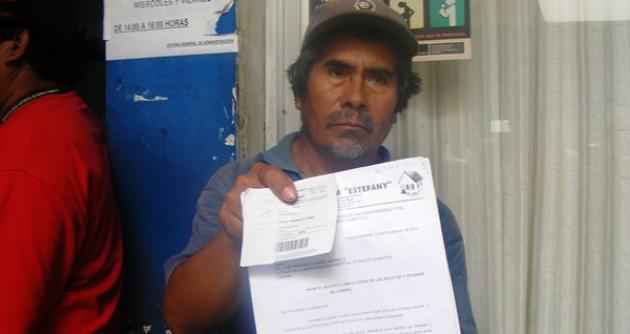 Trabajador también fue proveedor de comuna y ahora no le pagan.