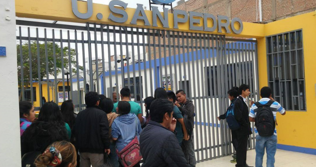Protesta en las facultades de Derecho y Medicina de la USP.