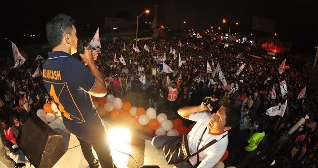 Candidato a alcalde de Nuevo Chimbote, Valentín Fernández.