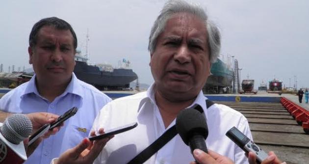 El viceministro de Políticas Agrarias, César Sotomayor Calderón, estuvo hoy en Chimbote.