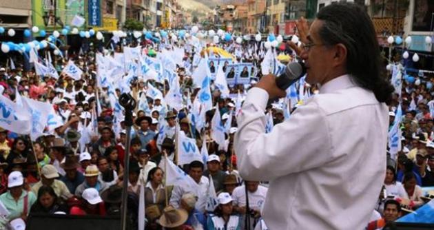 Caravana partirá desde Huaraz hacia la capital de la Republica, donde se encuentra Waldo Ríos. foto: Andina