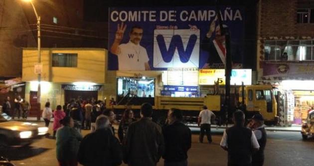 Comité de Campaña de Waldo Ríos se instaló en local de Acción Popular.