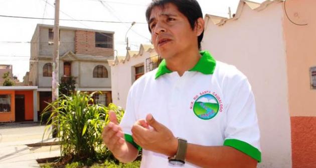 Walter Soto, candidato a alcalde de Nuevo Chimbote por Río Santa Caudaloso.