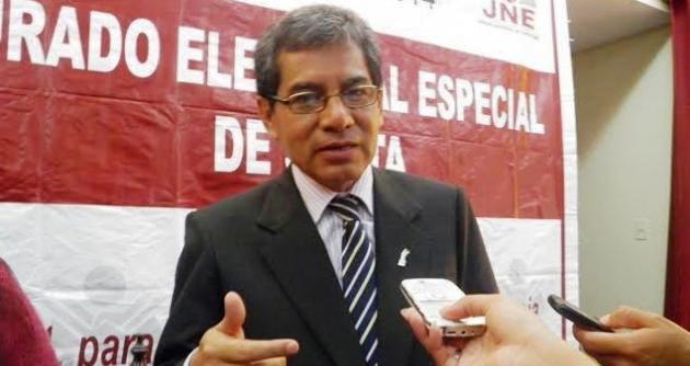 Wiliams Vizcarra Tinedo, presidente del Jurado Electoral Especial del Santa.