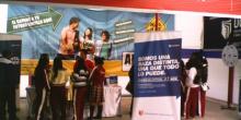 Numerosos escolares participaron de feria vocacional en Nuevo Chimbote.