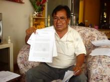 Nolasco denunció a José Carmen Ramos, por presunto delito de tentativa de homicidio.